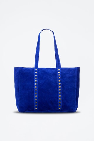 Bolso shopper de piel Alonte - Azul