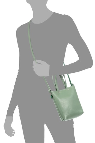 Bandolera de piel Italia - Verde