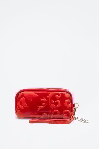 Cartera de piel Arnara - Rojo