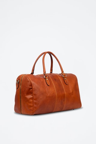 Bolsa de viaje de piel Arquata - Marrón