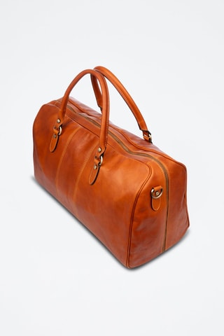 Bolsa de viaje de piel Arquata - Marrón