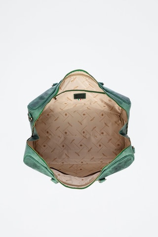 Bolsa de viaje de piel Arquata - Verde