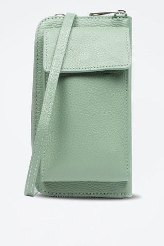 Cartera de piel Carmina - Verde