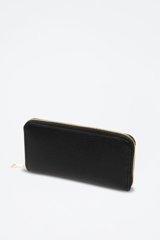 Cartera de piel - Negro
