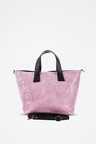 Bolso shopper de nobuk - Rosa