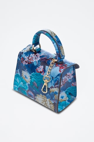 Bolso de piel - Azul cobalto