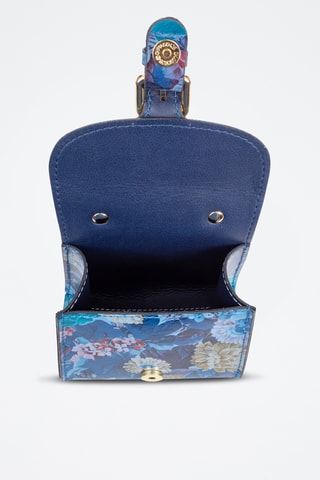 Bolso de piel - Azul cobalto