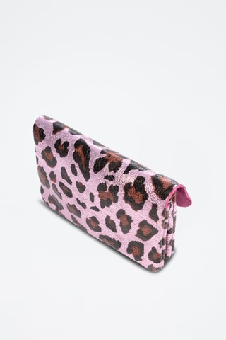 Monedero de piel - Rosa