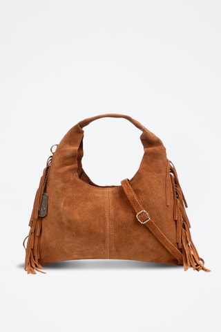 Bolso de nobuk - Camel