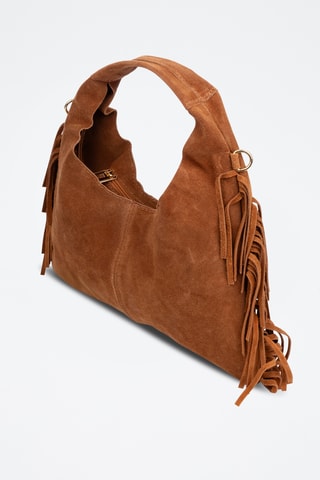 Bolso de nobuk - Camel