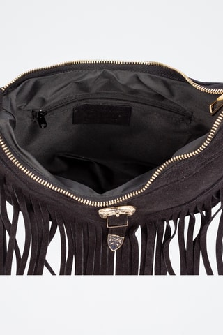 Bolso de nobuk - Negro