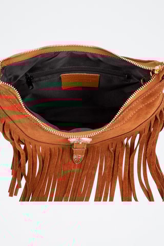 Bolso de nobuk - Camel