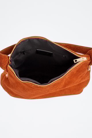 Bolso de nobuk - Marrón