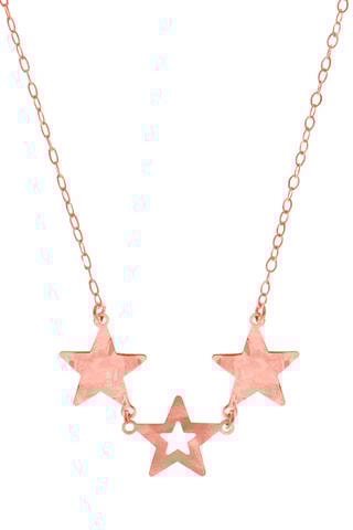 Collar - Plata chapada en oro rosa