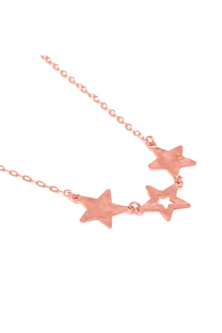 Collar - Plata chapada en oro rosa