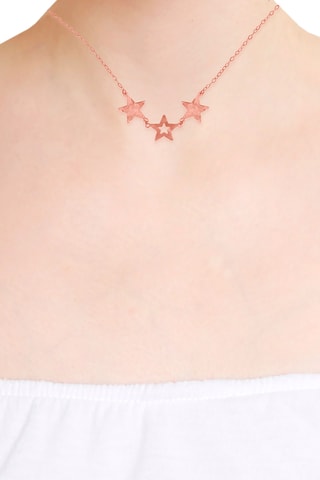 Collar - Plata chapada en oro rosa