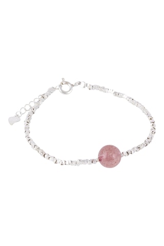 Pulsera - Plata y cuarzo