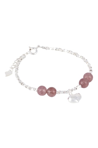 Pulsera - Plata y cuarzo