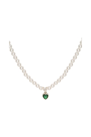 Collar - Plata y circonita