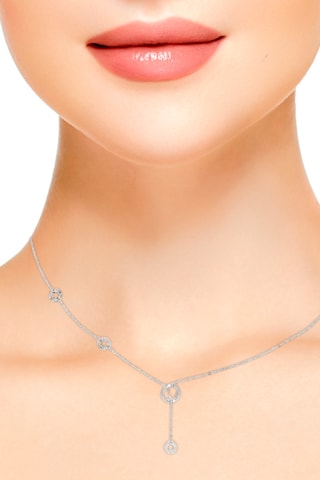Collar - Plata y circones