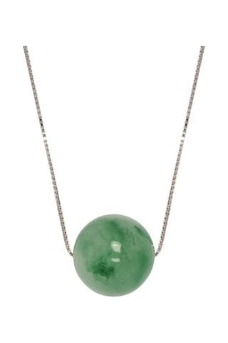 Collar - Plata y jade