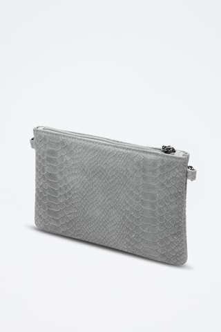 Bandolera de nobuk - Gris