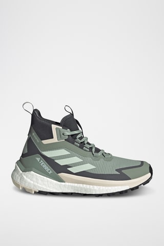 Wandelschoenen Terrex Free Hiker 2.0 Gore-Tex - Groen en Donkergrijs