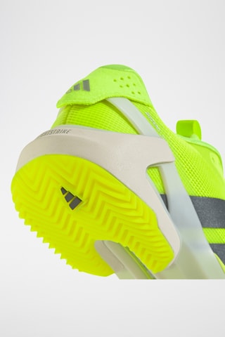 Tennisschoenen Adizero Ubersonic 5 - Limoengroen