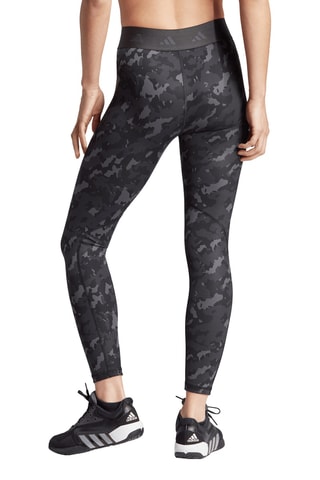 Trainingslegging Hoge Taille Techfit- Grijs