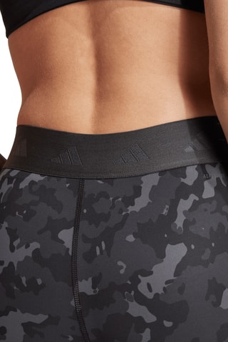 Trainingslegging Hoge Taille Techfit- Grijs