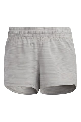Trainingsshort Pacer 3-Stripes - Gemêleerd Grijs
