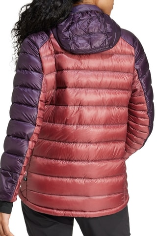 Gewatteerde Jas met Capuchon Terrex Xperior - Paars en Bordeauxrood