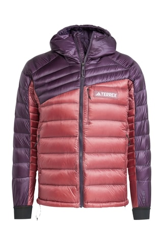 Gewatteerde Jas met Capuchon Terrex Xperior - Paars en Bordeauxrood