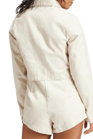 Spijkerjasje Fashion Montreal - Wit