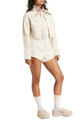 Spijkerjasje Fashion Montreal - Wit