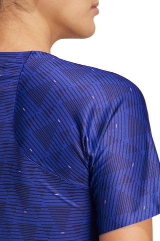 Trainingsshirt Slim Fit Frans Atletiek Team - Koningsblauw