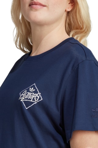 T-shirt - Marineblauw en Wit