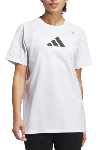 T-shirt Softball - Wit