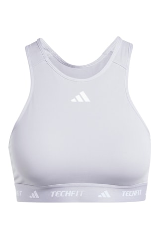 Push-up Sportbeha Techfit - Lichtgrijs