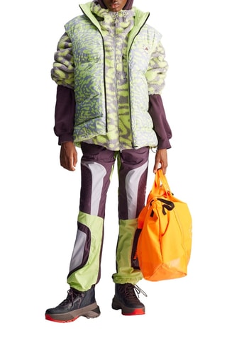 Jasje met Capuchon - Donkergrijs en Lichtgroen