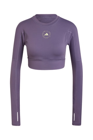 Yoga Crop top TrueStrength - Paars