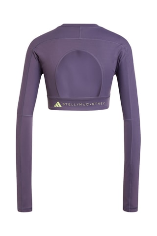 Yoga Crop top TrueStrength - Paars