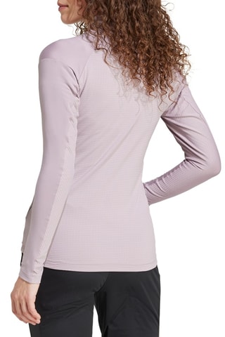 Trainingsshirt Slim Fit Terrex - Lichtpaars