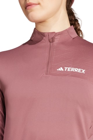 Trainingsshirt Slim Fit Terrex - Bruin