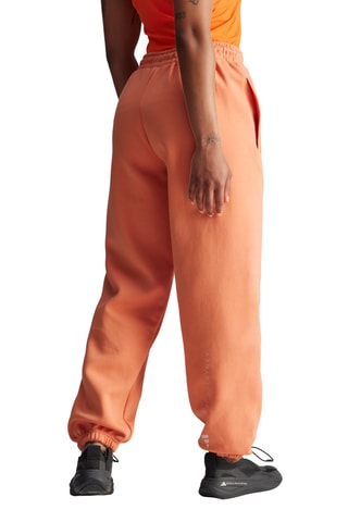 Biologisch Katoenen Trainingsbroek met Hoge Taille Stella Mccartney- Oranje