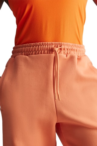Biologisch Katoenen Trainingsbroek met Hoge Taille Stella Mccartney- Oranje