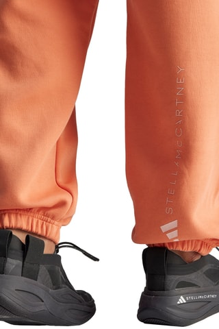 Biologisch Katoenen Trainingsbroek met Hoge Taille Stella Mccartney- Oranje