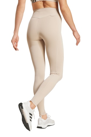 Yogalegging Hoge Taille Optime - Beige