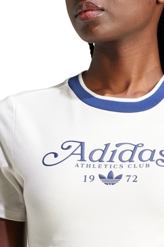 Cropped T-shirt - Wit