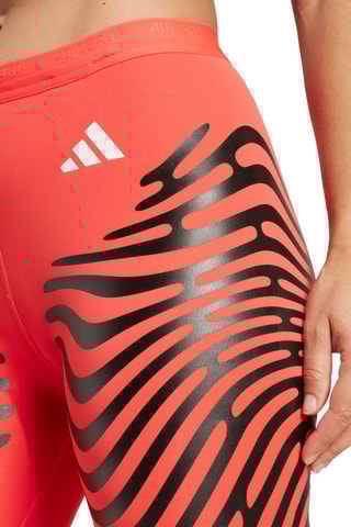 Wielrenbroekje Hoge Taille - Koraalrood